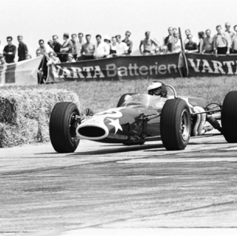 Jarama GP de Madrid 1967 sur la Lotus 48 Jarama GP de Madrid 1967 sur la Lotus 48